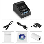 POS-5890T Portable 90mm / sec Thermal Receipt Printer, Compatible ESC/POS Command, POS-5890T/Black