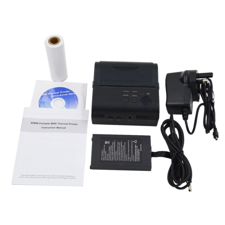 Máy in hóa đơn nhiệt Bluetooth di động POS-8001LD, POS-8001LD