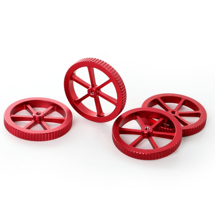Đai ốc cân bằng tay kim loại đỏ cho máy in 3D Creality Ender-3 / Ender-3 Pro / Ender-3 V2 / CR-10 Pro V2