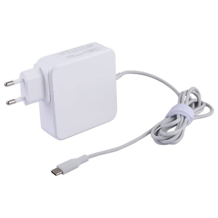 Bộ chuyển đổi nguồn USB-C / Type-C 87W sạc di động kèm cáp sạc dài 1.8m, phích cắm EU
