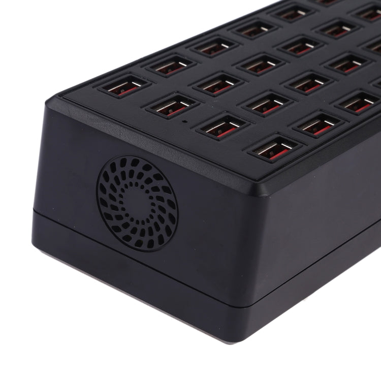 Trạm sạc nhanh 100W 24 cổng USB, sạc thông minh có đèn LED báo hiệu AC 100-240V, phích cắm Mỹ, 100W 24 cổng USB phích cắm Mỹ