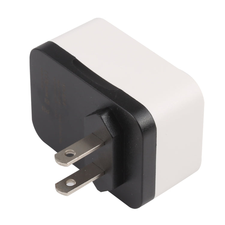 WN-2018 Dual USB Travel Charger Power Adapter Socket, US Plug, US Plug
