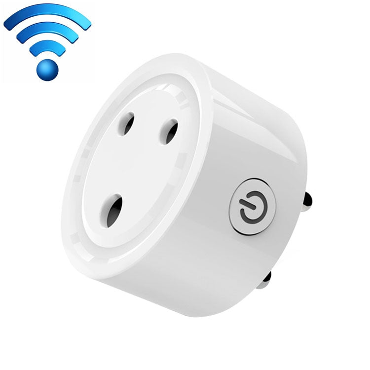 Ổ cắm thông minh WiFi mini 10A phích cắm Nam Phi / Ấn Độ điều khiển từ xa hẹn giờ công tắc điện với Alexa