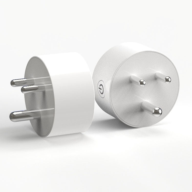 Ổ cắm thông minh WiFi mini 10A phích cắm Nam Phi / Ấn Độ điều khiển từ xa hẹn giờ công tắc điện với Alexa