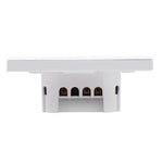 Công tắc tường thông minh bảng kính cường lực 1 gang WS-EU-01 điều khiển qua ứng dụng EWeLink & cảm ứng, AC 90V-250V, phích cắm EU, 1 gang