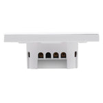 Công tắc tường thông minh bảng kính cường lực 3 gang WS-EU-03 điều khiển qua ứng dụng EWeLink & cảm ứng 2A, AC 90V-250V, phích cắm EU, 3 gang
