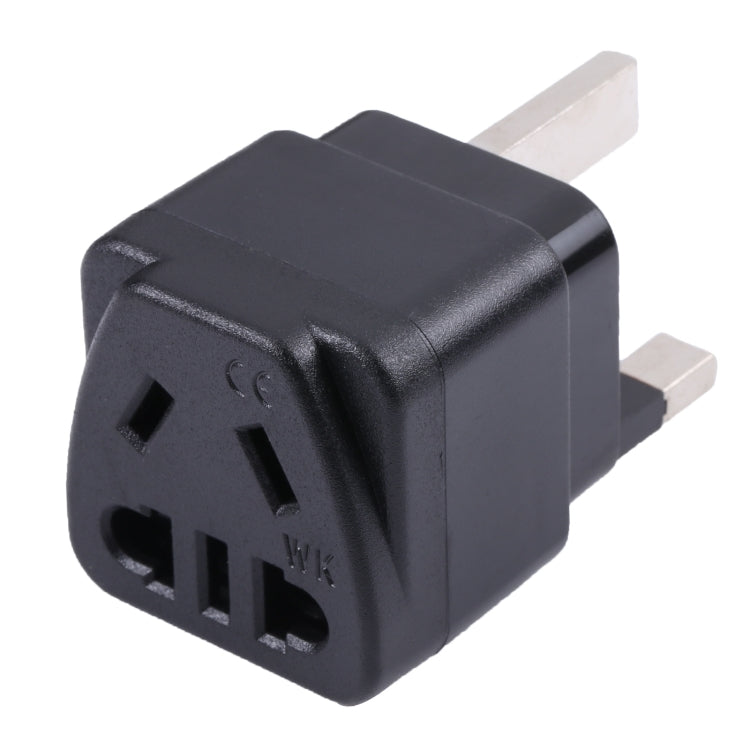 Bộ Chuyển Đổi Nguồn Cắm 5 Lỗ Di Động Chuẩn WK sang UK Có Cầu Chì, WK sang UK Có Cầu Chì