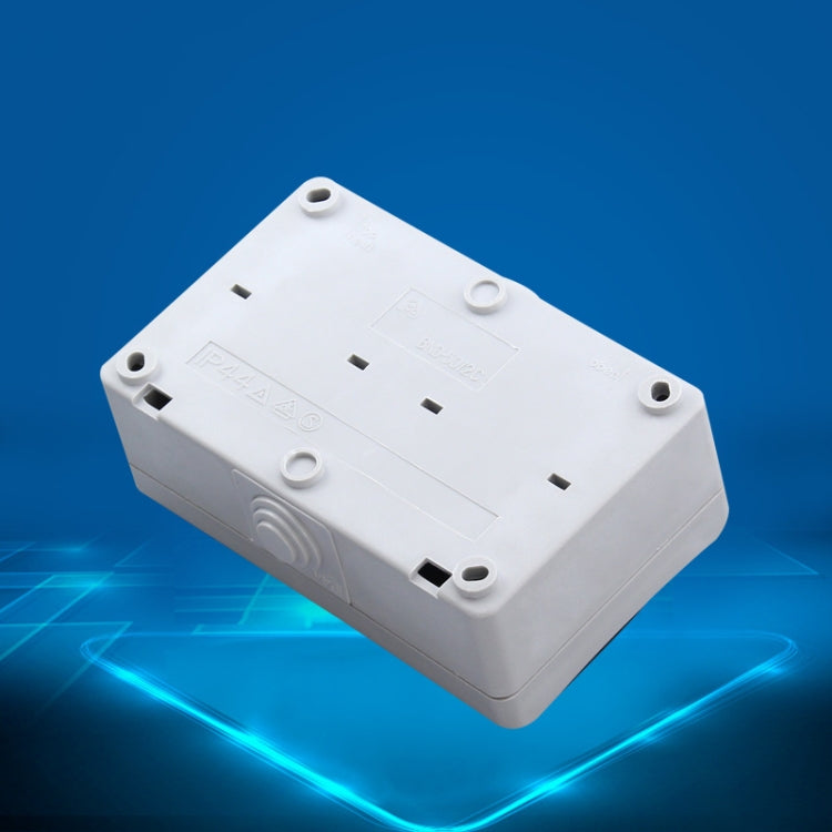 Ổ Cắm Kép Chống Nước IP44 Có Nắp Đậy, Phích Cắm EU