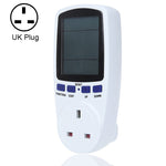 Đồng Hồ Đo Năng Lượng LCD AC 230-250V 50Hz Tối Đa 13A, Phân Tích Công Suất Watt Volt Điện Áp, Giám Sát Điện Tự Động, Phích Cắm UK, AC 230-250V Phích Cắm UK