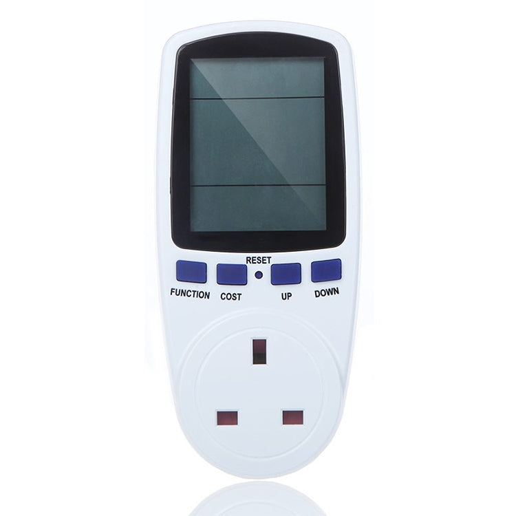 Đồng Hồ Đo Năng Lượng LCD AC 230-250V 50Hz Tối Đa 13A, Phân Tích Công Suất Watt Volt Điện Áp, Giám Sát Điện Tự Động, Phích Cắm UK, AC 230-250V Phích Cắm UK