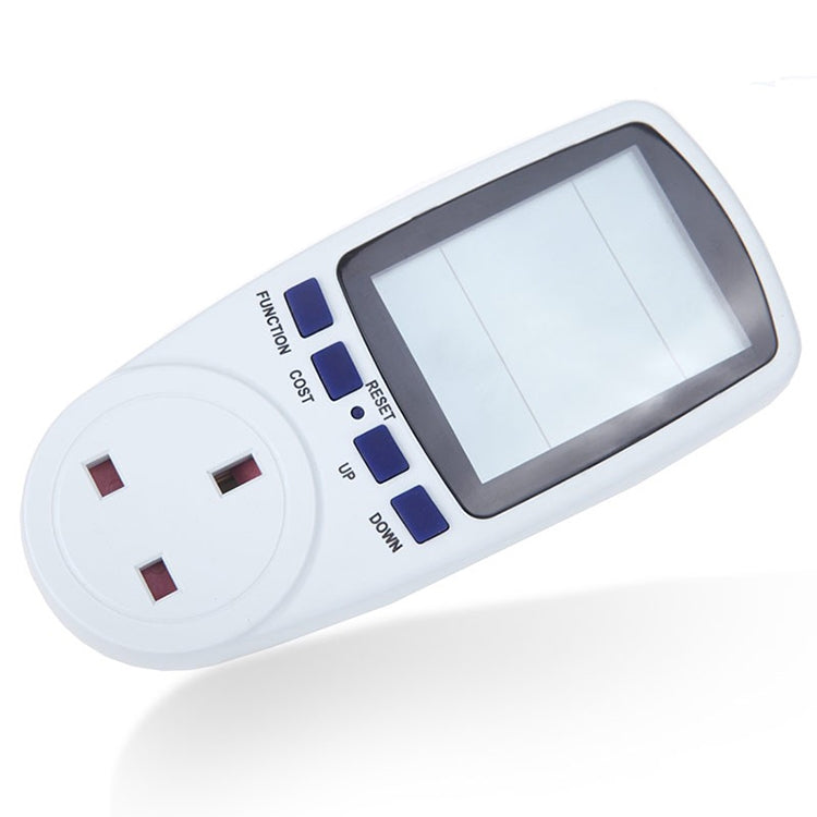 Đồng Hồ Đo Năng Lượng LCD AC 230-250V 50Hz Tối Đa 13A, Phân Tích Công Suất Watt Volt Điện Áp, Giám Sát Điện Tự Động, Phích Cắm UK, AC 230-250V Phích Cắm UK