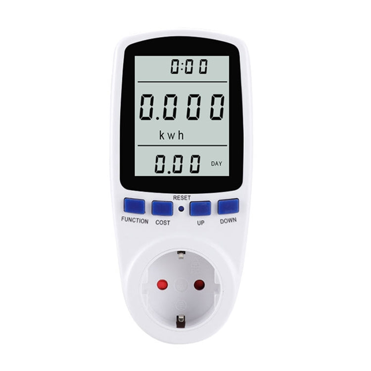 Đồng Hồ Đo Năng Lượng LCD AC 230V 50Hz Tối Đa 16A, Phân Tích Công Suất Watt Volt Điện Áp, Giám Sát Điện Tự Động, Phích Cắm EU, AC 230V Phích Cắm EU