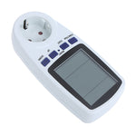 Đồng Hồ Đo Năng Lượng LCD AC 230V 50Hz Tối Đa 16A, Phân Tích Công Suất Watt Volt Điện Áp, Giám Sát Điện Tự Động, Phích Cắm EU, AC 230V Phích Cắm EU
