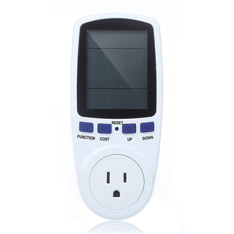 Đồng Hồ Đo Công Suất LCD AC 120V 60Hz Tối Đa 15A, Giám Sát Sử Dụng Điện Watt Amps Volt, Phích Cắm US, AC 120V Phích Cắm US