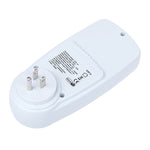 Đồng Hồ Đo Công Suất LCD AC 120V 60Hz Tối Đa 15A, Giám Sát Sử Dụng Điện Watt Amps Volt, Phích Cắm US, AC 120V Phích Cắm US