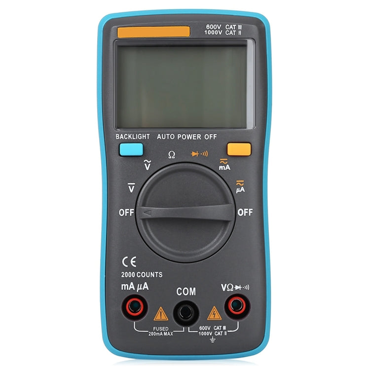 Đồng Hồ Vạn Năng Kỹ Thuật Số ZT98 CAT III 600V Di Động 2000 Đếm Có Đèn Nền Kiểm Tra Dòng AC / DC Điện Áp Với Màn Hình LCD & Giá Đỡ, ZT98