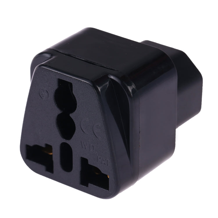 Ổ cắm đa năng di động chuyển sang phích cắm C14 đực UPS PDU APC máy chủ máy tính, adapter C14, phích cắm C14