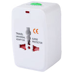 Bộ chuyển đổi du lịch đa năng 110-250V với 2 cổng USB, phích cắm EU / UK / US / AU