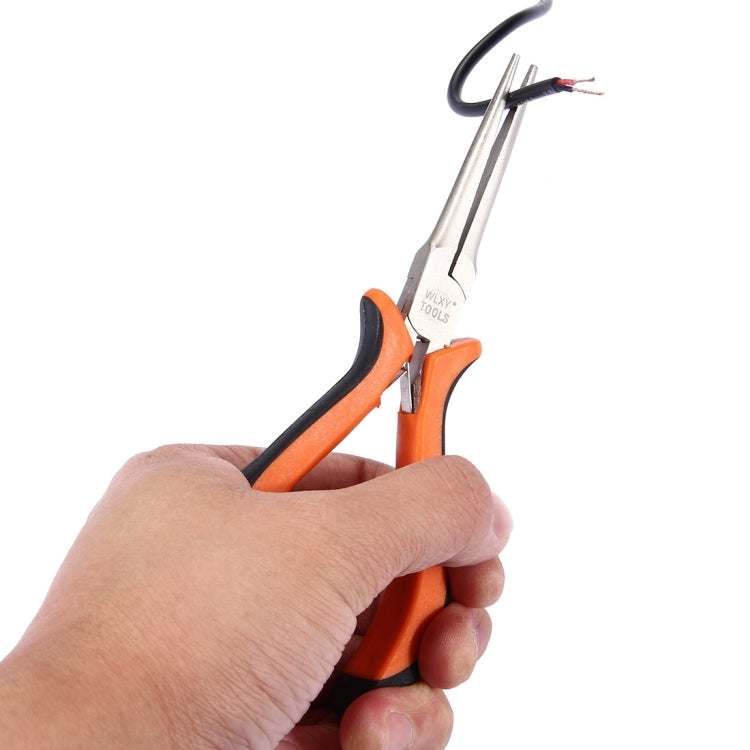 WLXY Kìm điện tử mũi nhọn 4,5 inch dụng cụ sửa chữa, 4,5 inch mũi nhọn