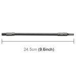 Trục khoan linh hoạt chuyên dụng cho máy khoan điện tua vít sạc kim loại, chiều dài: 24,5cm, chiều dài: 24,5cm