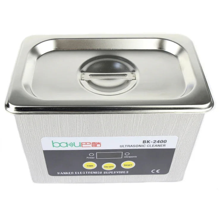 Máy làm sạch siêu âm BAKU BK-2400 35W 0.8L màn hình LCD, AC 220V, BK-2400 35W 0.8L 220V