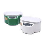 Máy làm sạch siêu âm BAKU BK-9030 30W 0.8L màn hình LCD, AC 220V, phích cắm EU, BK-9030 30W 0.8L 220V màu xanh lá, BK-9030 30W 0.8L 220V màu trắng