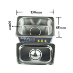 Máy làm sạch siêu âm BAKU BK-3550 35W / 50W điều chỉnh 0.8L màn hình LCD, AC 110V, phích cắm US, BK-3550 35W / 50W 0.8L 110V