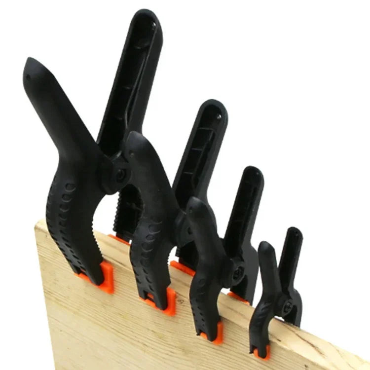 5 cái kẹp lò xo nylon hỗ trợ phông nền chụp ảnh studio mộc, chiều dài: 90mm, chiều dài: 90mm