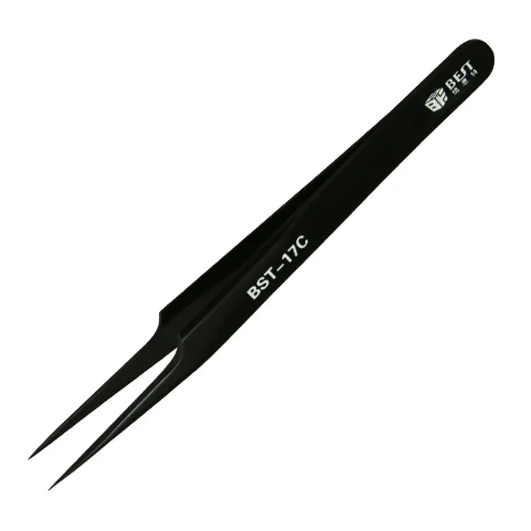 Nhíp nối mi thép không gỉ chính xác dài extra mới nhất BEST BST-17C, BST-17C