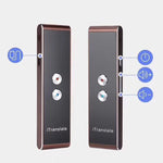 Máy dịch giọng nói thông minh cầm tay T8 dịch giọng nói thời gian thực với mic kép, Hỗ trợ 33 ngôn ngữ