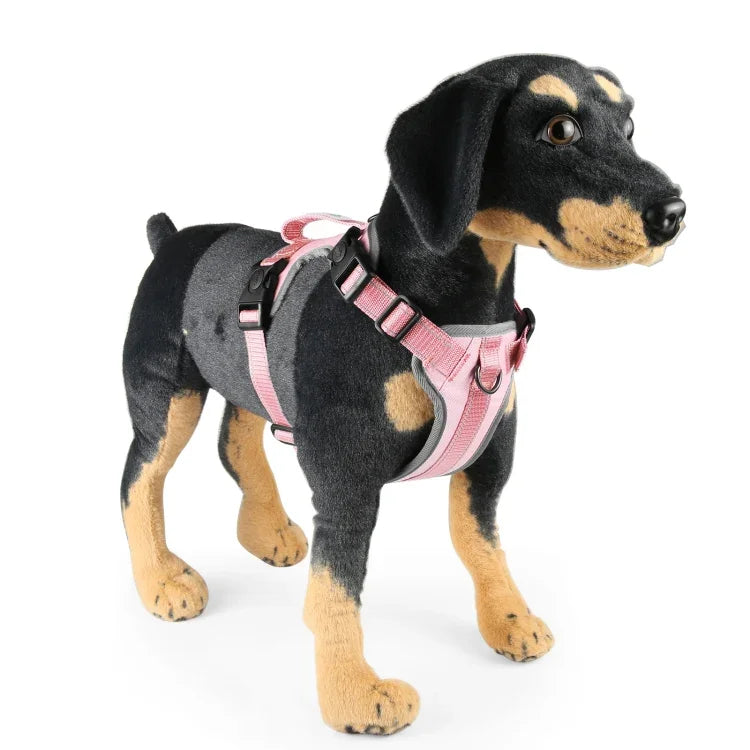 Dây Dắt FunAdd Phản Quang Thoáng Khí Nylon Áo Vest Thú Cưng Dây Đeo Chó, Kích Thước: M, Kích Thước: M