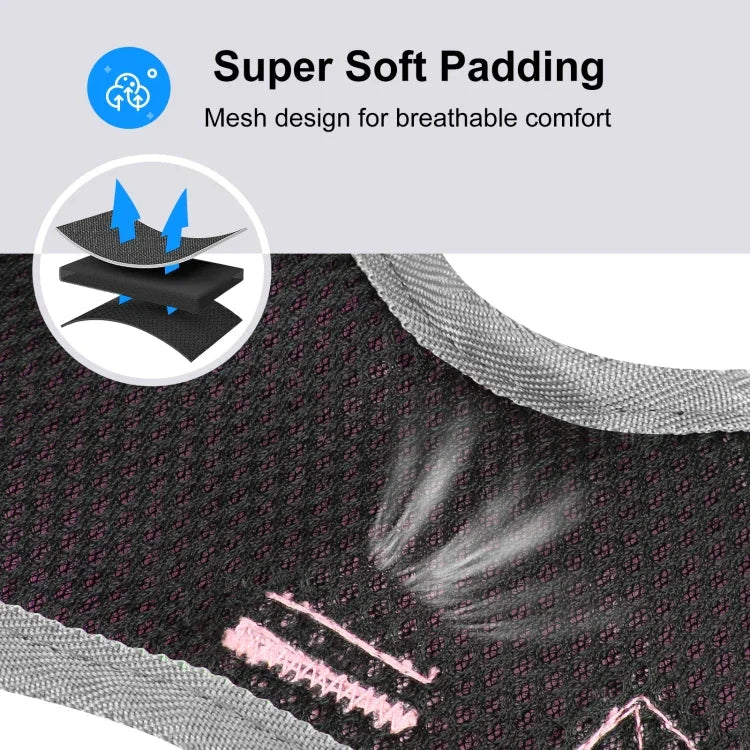 Dây Dắt FunAdd Phản Quang Thoáng Khí Nylon Áo Vest Thú Cưng Dây Đeo Chó, Kích Thước: S, Kích Thước: S