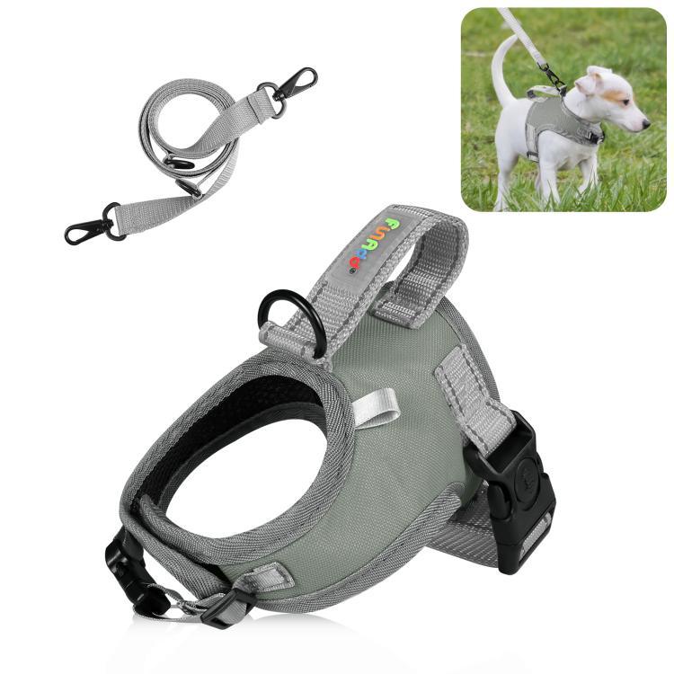 Dây Dắt FunAdd Phản Quang Thoáng Khí Nylon Áo Vest Thú Cưng Dây Đeo Chó, Kích Thước: S, Kích Thước: S