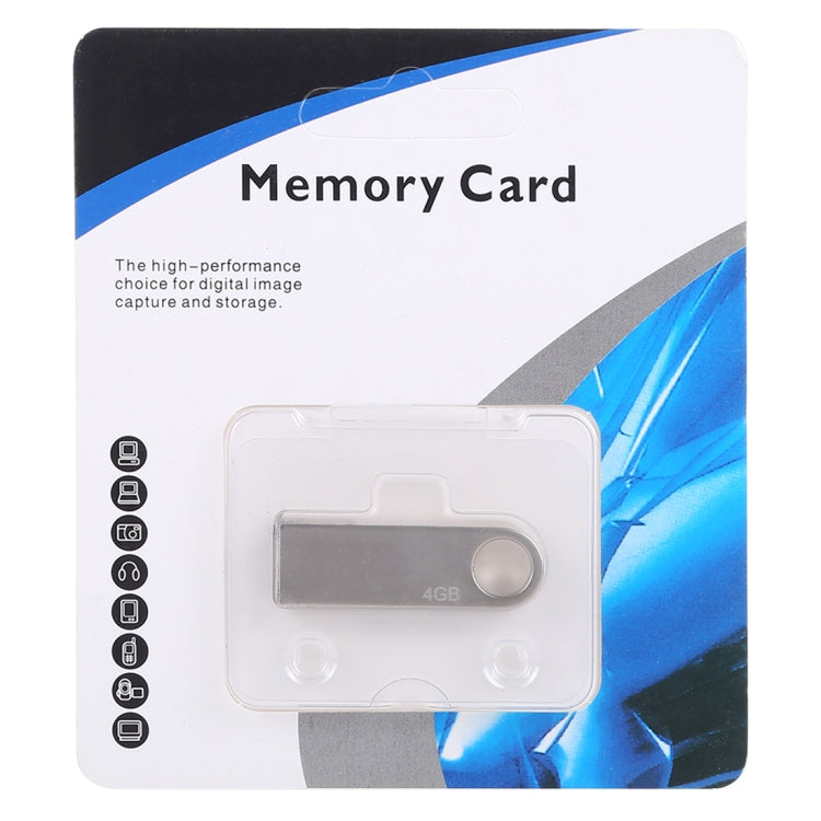 USB kim loại 4GB chuẩn 2.0, 4GB