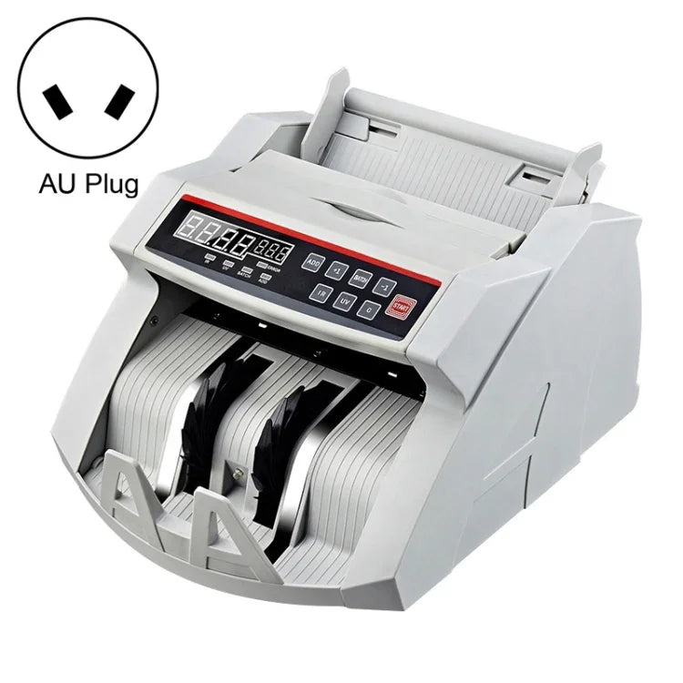 Máy đếm tiền đa tiền tệ di động 2108UV/IR, Thông số kỹ thuật: Phích cắm AU, 220V Phích cắm AU