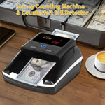 Máy phát hiện tiền nhỏ di động AL-130 cho USD Euro, Thông số kỹ thuật: Phích cắm EU, Phích cắm EU