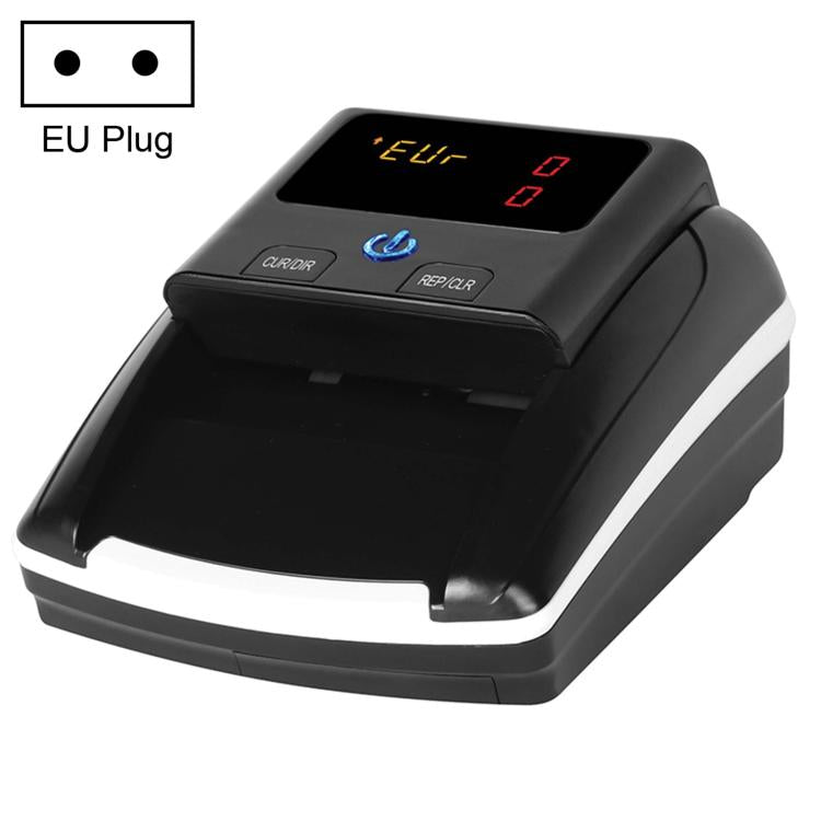 Máy phát hiện tiền nhỏ di động AL-130 cho USD Euro, Thông số kỹ thuật: Phích cắm EU, Phích cắm EU