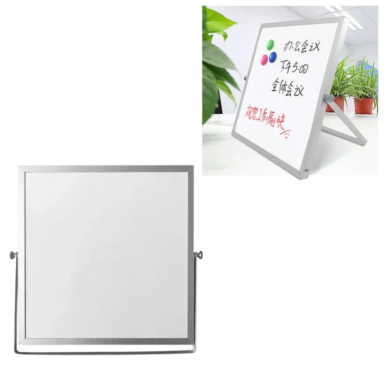 Bảng viết tin nhắn từ tính nhỏ để bàn di động, Kích thước: 25cm x 25cm, 25cm x 25cm