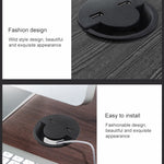 Nắp lỗ dây cáp USB trên bàn 60mm, giá cuộn tròn, 60mm