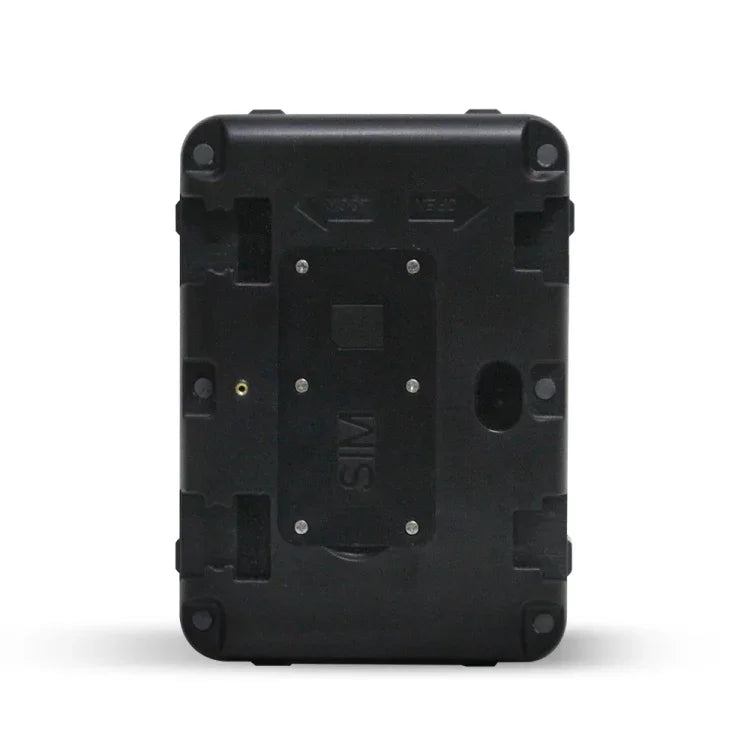 RF-V34 Định vị năng lượng mặt trời chống nước IP67 cho cừu, bò, gia súc không có đế cố định, Hỗ trợ giám sát giọng nói & Báo động chống tháo & SOS, Định vị GPS WiFi