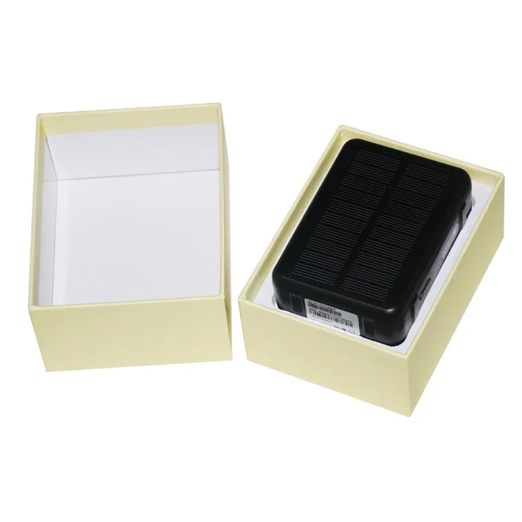 RF-V34 Định vị năng lượng mặt trời chống nước IP67 cho cừu, bò, gia súc không có đế cố định, Hỗ trợ giám sát giọng nói & Báo động chống tháo & SOS, Định vị GPS WiFi