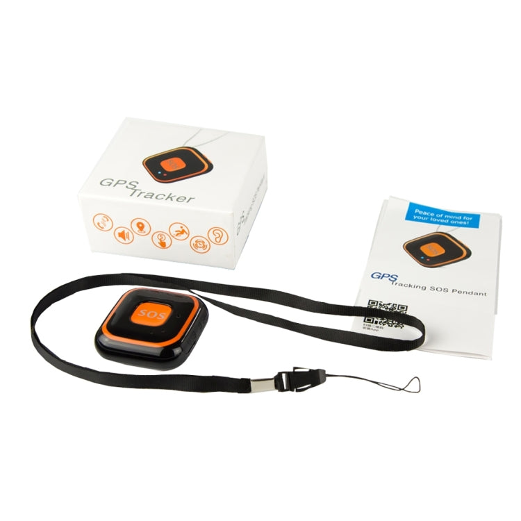 V28 Thiết bị định vị mini GSM kiểu vòng cổ LBS WiFi AGPS có chức năng SOS, V28