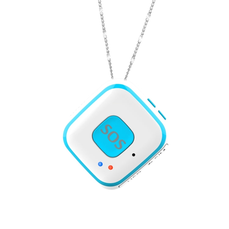V28 Thiết bị định vị mini GSM kiểu vòng cổ LBS WiFi AGPS có chức năng SOS, V28