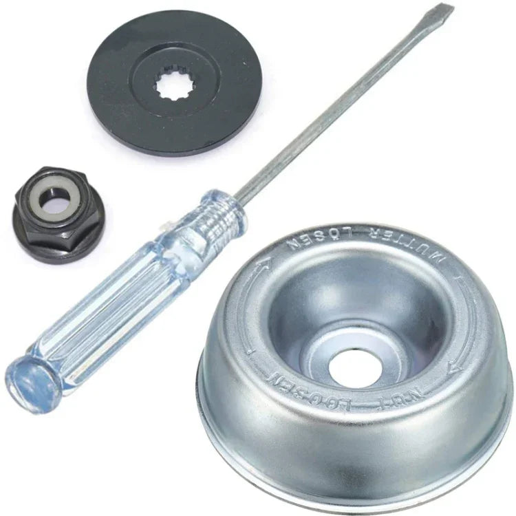 Bộ dụng cụ cố định lưỡi kim loại 4 trong 1 cho Stihl FS120 130 130R FS120 130 130R 200 250 55, bộ dụng cụ cố định lưỡi kim loại