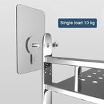 Móc dán tường không cần khoan, móc dán tường có vít, chiều dài vít: 10mm, 10mm