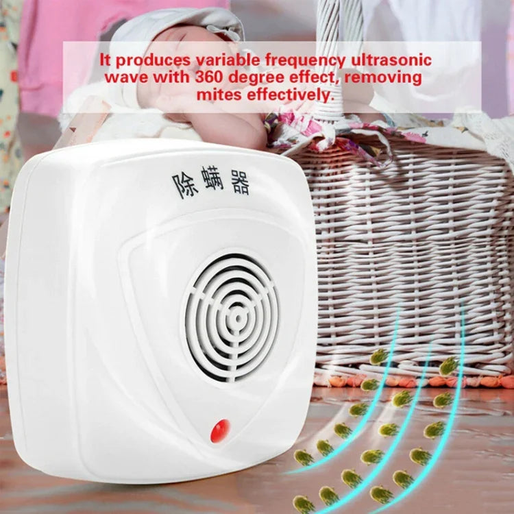 Dụng cụ loại bỏ mạt siêu âm không dây gia dụng, máy hút bụi giường, loại bỏ mạt và khử trùng, phích cắm Mỹ