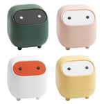 Thùng rác để bàn mini hai lớp có nút đẩy