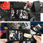 Hộp quà nổ bất ngờ album ảnh tự làm hình trái tim, album DIY