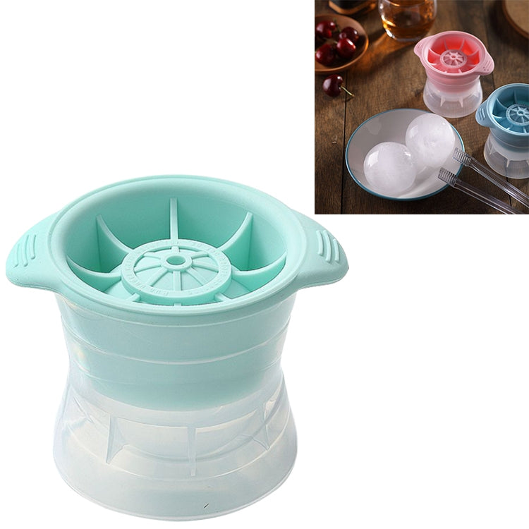 Khay làm đá viên hình cầu cho rượu whisky và rượu vang bằng silicone có nắp đậy