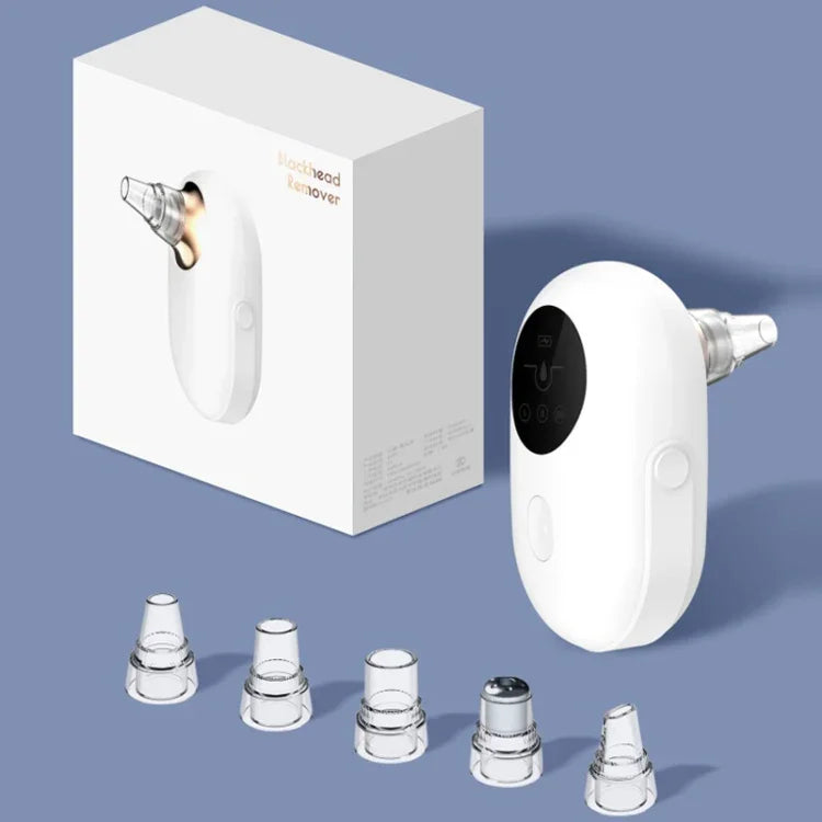 Máy làm sạch mụn đầu đen điện Woodpecker YJK065 (Trắng)